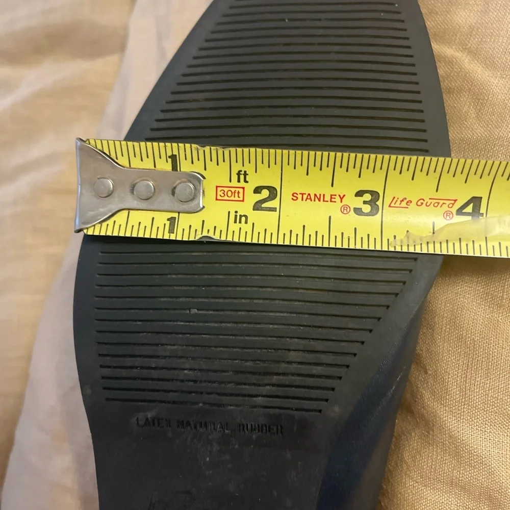 Munro Navy Blue Block Heeled Pumps 11 - Picture 13 of 13